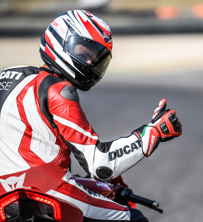Alessandro Valia, Official Ducati Tester